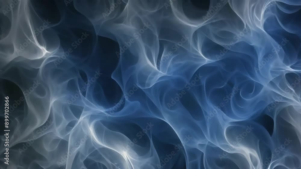 4k Abstract Motion Blue Smoke Fractal Background Seamless Loop 4k Abstract Motion Blue Smoke Fractal Background Seamless Loop