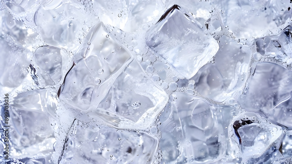 Rough texture of a frozen surface, showcasing clear ice and frost in natural light.
Rough texture of a frozen surface, showcasing clear ice and frost in natural light.