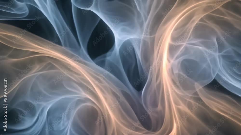 4k Abstract Motion Blue Smoke Fractal Background Seamless Loop 4k Abstract Motion Blue Smoke Fractal Background Seamless Loop