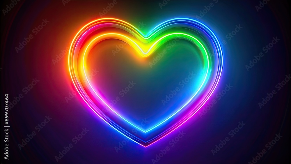 Neon iridescent abstract glow rainbow spectral colorful heart , neon, iridescent, abstract, glow, rainbow, spectral Neon iridescent abstract glow rainbow spectral colorful heart , neon, iridescent, abstract, glow, rainbow, spectral