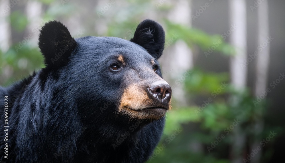 Fototapeta premium brown bear in the woods