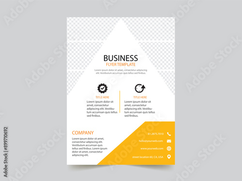 Vector Brochure Flyer design Layout template