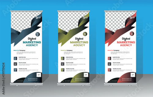 Corporate Roll Up Banner Design Template!