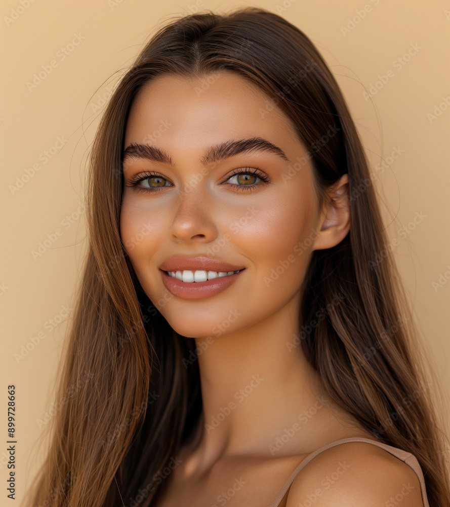 A beautiful model with shiny brown smooth healthy hair with long straight and glowing.
A beautiful model with shiny brown smooth healthy hair with long straight and glowing.