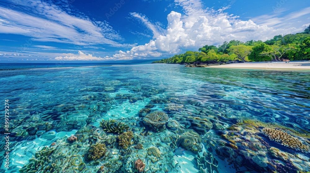 coastal area with a pristine beach, promoting marine conservation and sustainable tourism coastal area with a pristine beach, promoting marine conservation and sustainable tourism