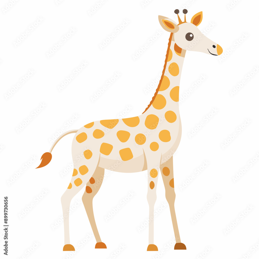 Giraffe head Silhouette Vector Illustration
Giraffe head Silhouette Vector Illustration