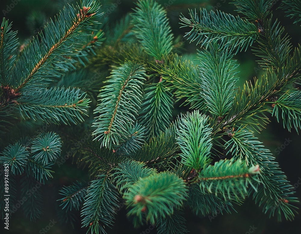 Beautiful Christmas Background with green christmas tree brunch close up Beautiful Christmas Background with green christmas tree brunch close up