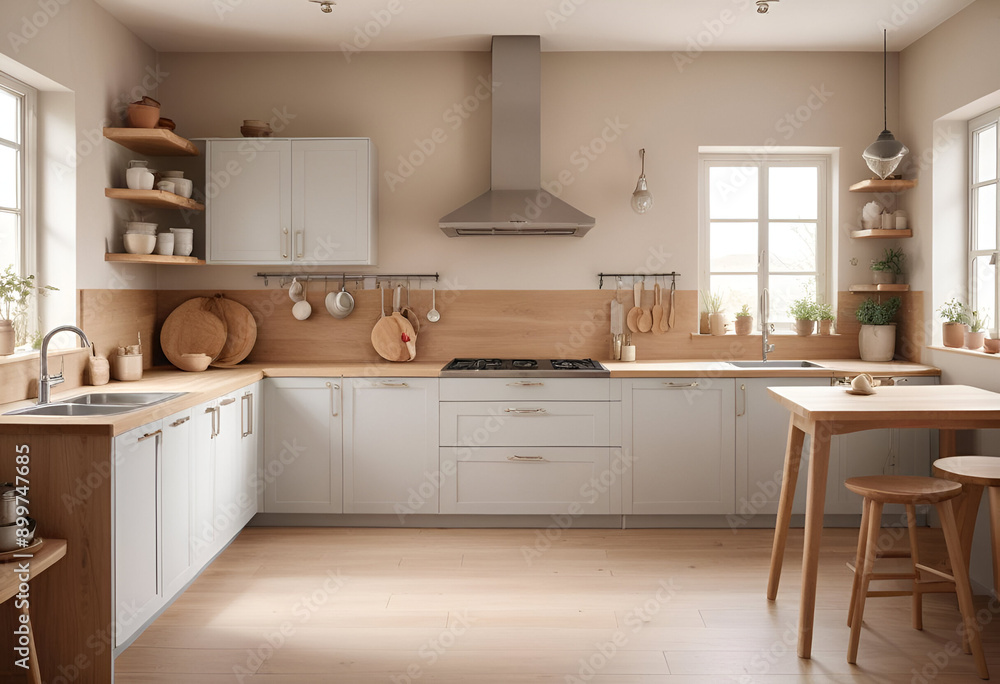 Scandinavian style kitchen design Scandinavian style kitchen design