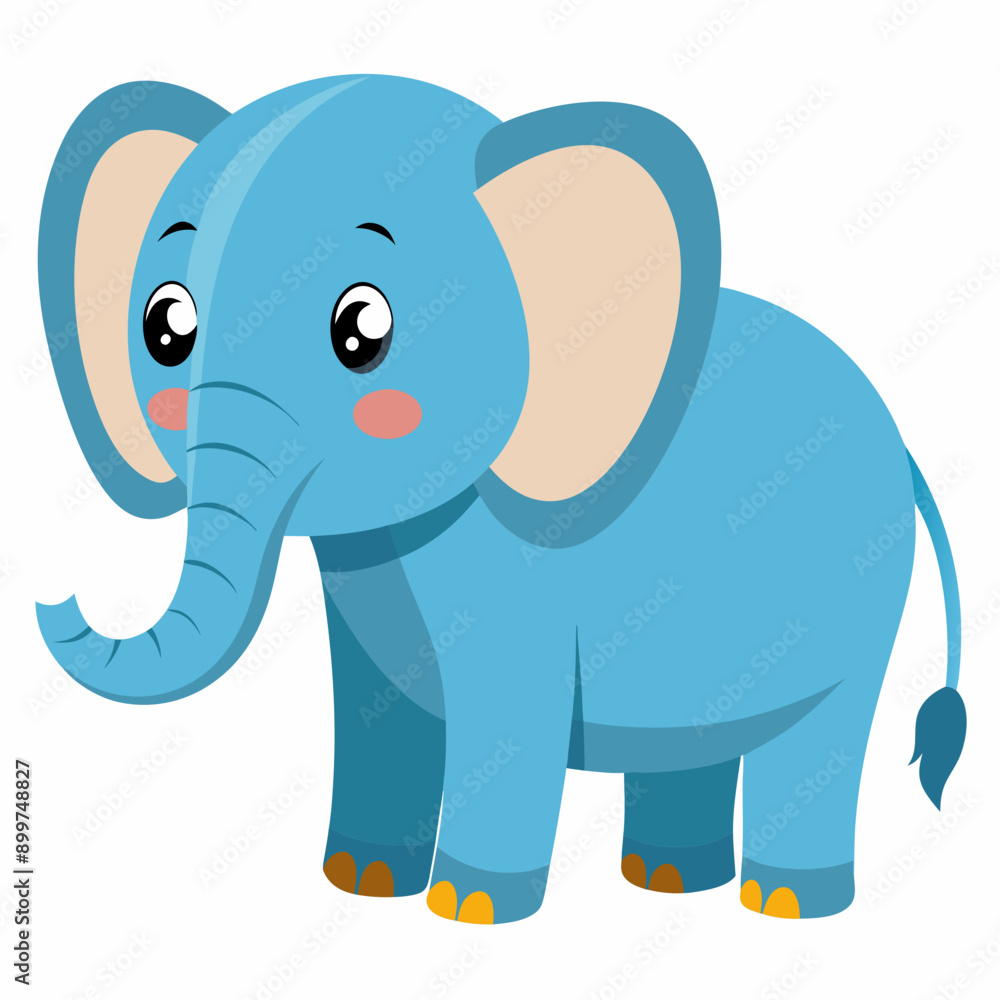 Elephant Silhouette Vector Illustration Elephant Silhouette Vector Illustration