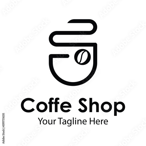 Coffee shop logo Free Download Coffee shop logo - GFXLoad