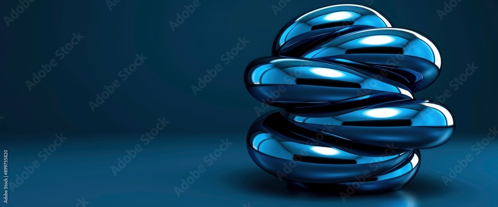 Abstract Form Blue Ball On Black Background 3D Sphere Business Logo , 3D , High Definition Abstract Form Blue Ball On Black Background 3D Sphere Business Logo , 3D , High Definition
