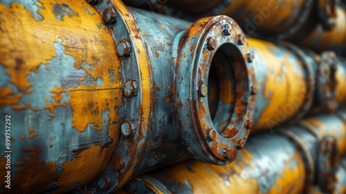 Wallpaper Mural Steel pipes Torontodigital.ca