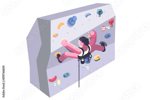 Indoor Rock Climbing