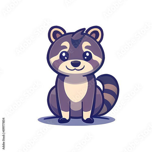 A little raccoon