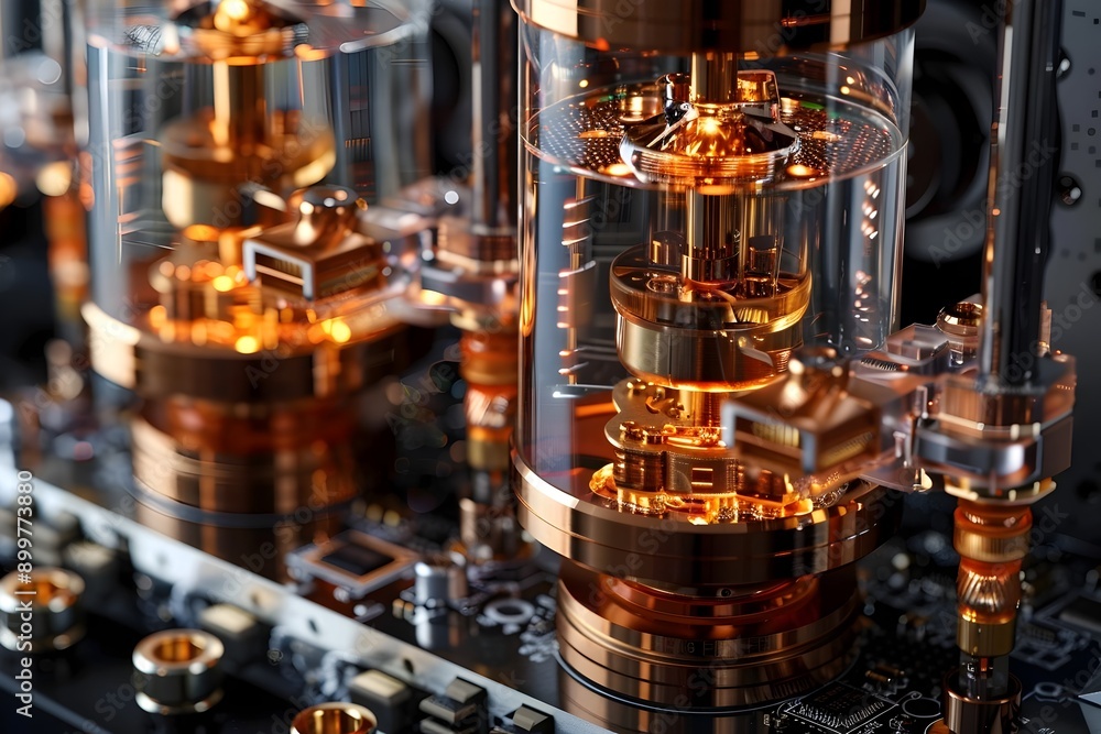 Captivating Gold-Infused Liquid Cooling for Cutting-Edge Quantum Financial Computers Captivating Gold-Infused Liquid Cooling for Cutting-Edge Quantum Financial Computers