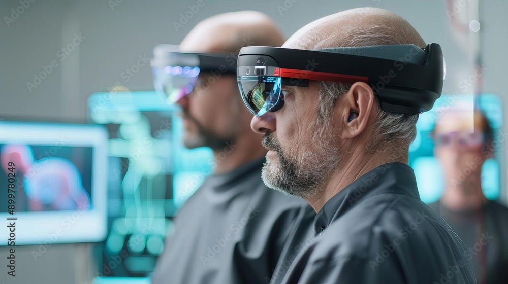 Augmented reality debugging, holographic tools, tech-savvy workspace Augmented reality debugging, holographic tools, tech-savvy workspace