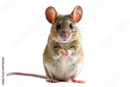 rat on white background