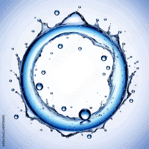 Circulating Water Droplets