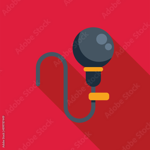 Medical tonometer measuring intraocular pressure, healthcare and ophthalmology concept