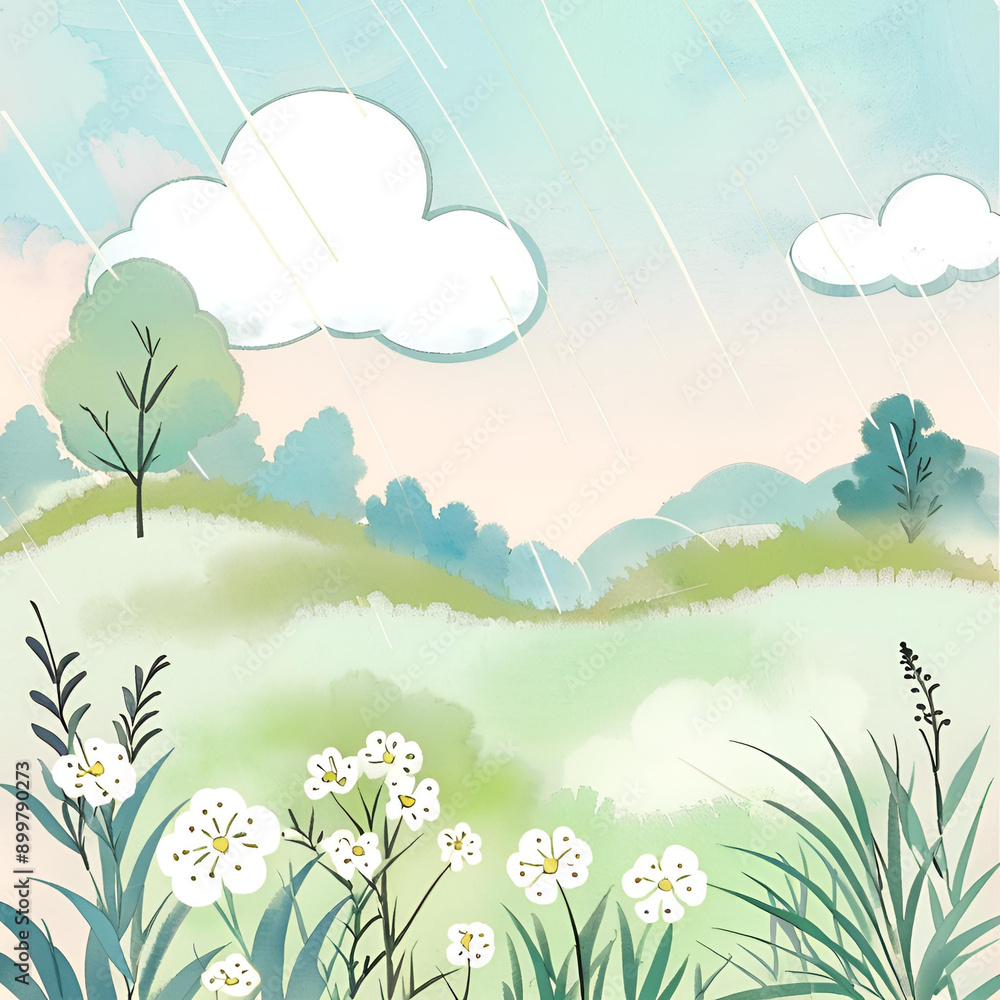 Obraz premium landscape background