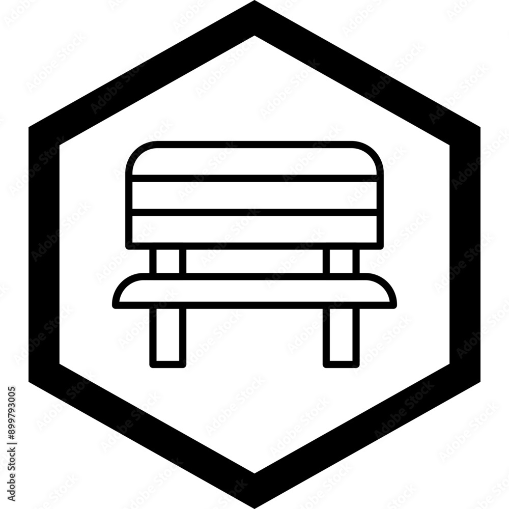 Bench Icon Design Bench Icon Design