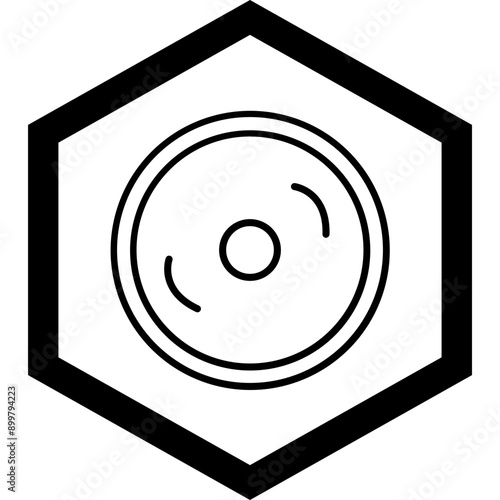 Compact Disk Icon Design