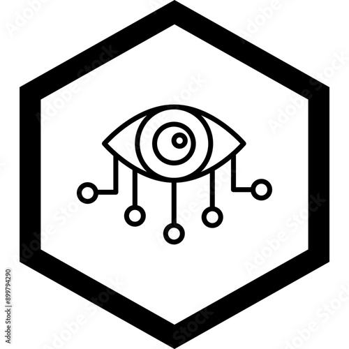Bionic Eye Icon Design