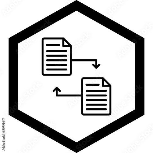 Files Exchange Icon Design