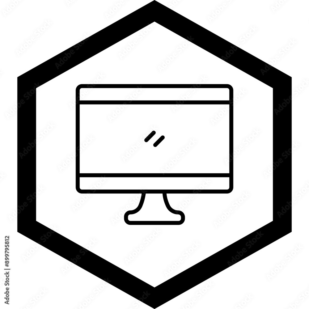Monitor Icon Design