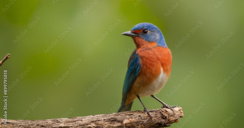 Exquisite Sunset Blue Orange Bird Standing on a Tree Captured in High-Quality Detail with Sony 300mm F/2.8 Exquisite Sunset Blue Orange Bird Standing on a Tree Captured in High-Quality Detail with Sony 300mm F/2.8