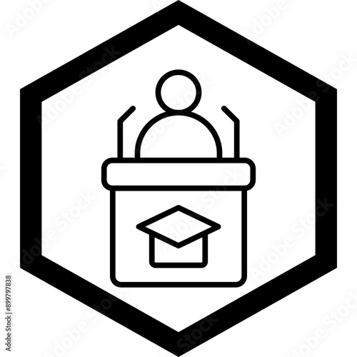 Headmaster Icon Design