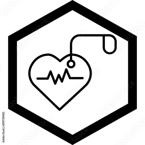 Pacemaker Vector Icon Design