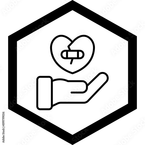 Forgiveness Vector Icon Design