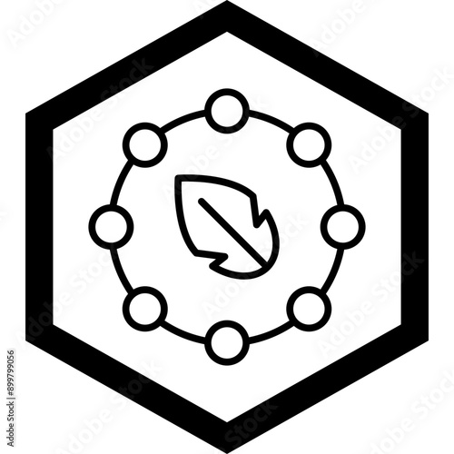 Antioxidant Vector Icon Design