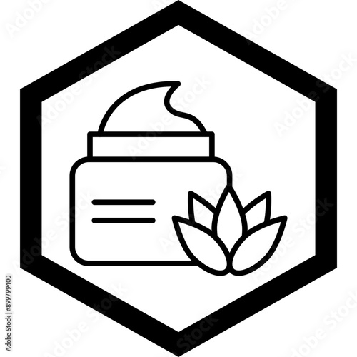 Cream Vector Icon Design