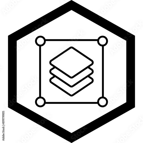 Layer Vector Icon Design