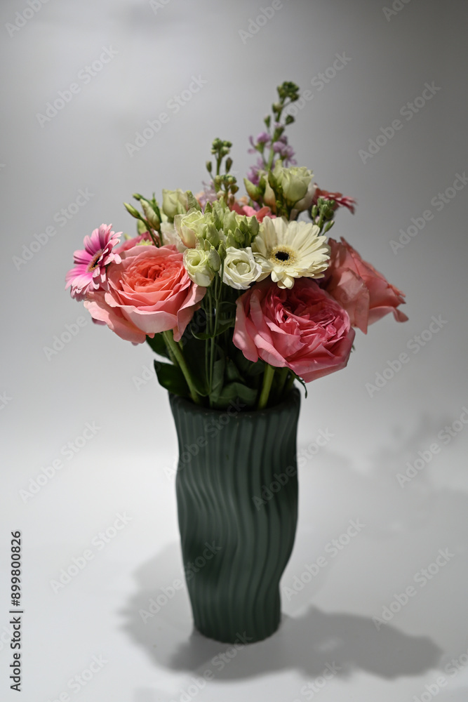 bouquet of roses in a vase bouquet of roses in a vase