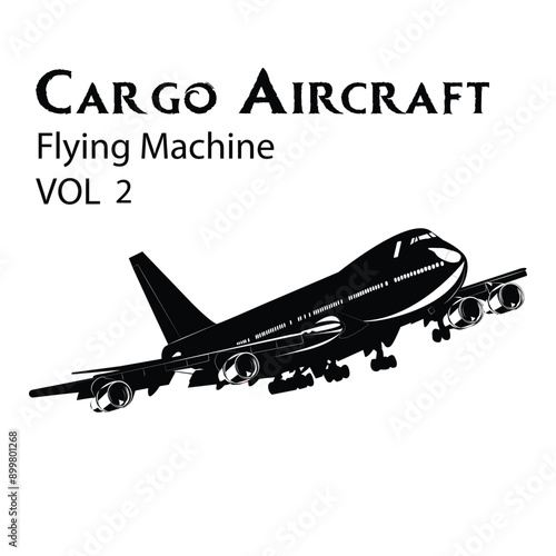 Cargo Aircraft Vol 2 Silhouette Shapes drawing
