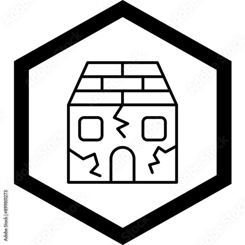 Earthquake Icon Design