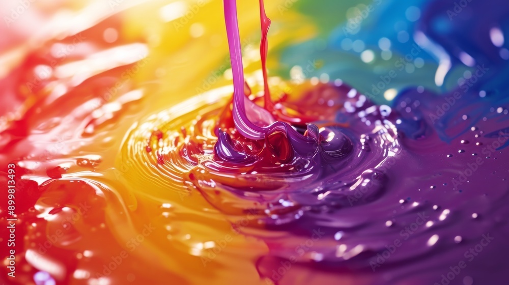 A vibrant mixture of red, yellow, blue, and purple paint splashes creating an abstract pattern. The colors blend seamlessly, forming a dynamic and lively visual effect, perfect for artistic projects. A vibrant mixture of red, yellow, blue, and purple paint splashes creating an abstract pattern. The colors blend seamlessly, forming a dynamic and lively visual effect, perfect for artistic projects.