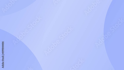 Abstract corporate background of looped animated blue circles