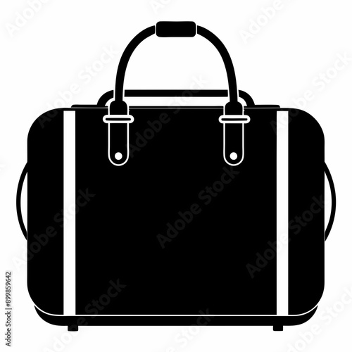 A beautiful bribe case bag Vector illustration image & photo 