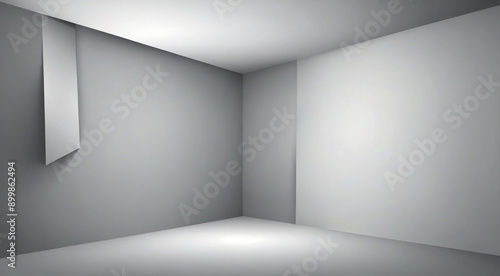 Wallpaper Mural empty room with wall Torontodigital.ca