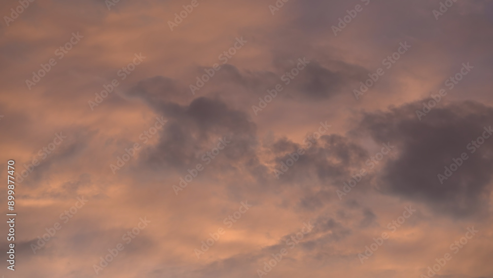 Obraz premium Ciel nuageux en gros plan