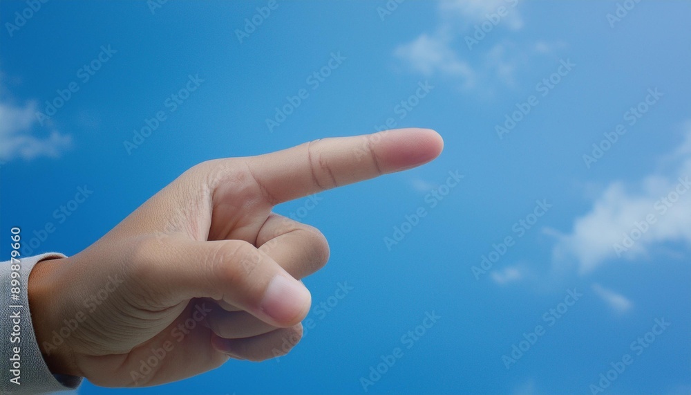 Lecturer's finger pointing to blackboard for explanation Lecturer's finger pointing to blackboard for explanation