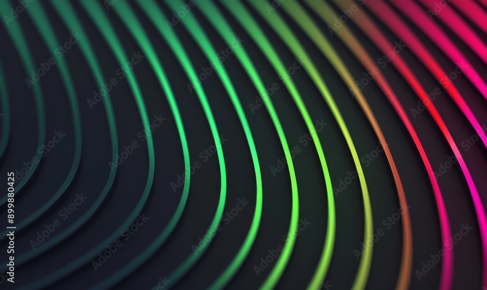Obraz premium Abstract Colorful Lines