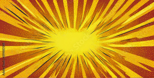 yellow sun rays