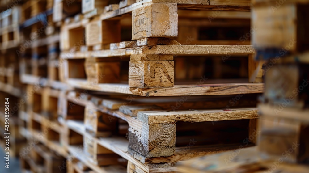 Sustainable Warehouse Operations with Wooden Pallets Generative AI Sustainable Warehouse Operations with Wooden Pallets Generative AI