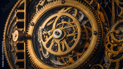 old clock mechanism