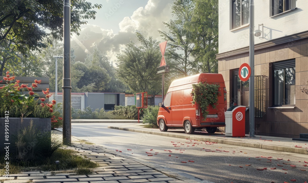 Obraz premium Convenient pick-up points for easy parcel collection, offering extended hours and accessibility